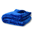 Polyester Oversized Mink Touch Blanket (60'' W X 72'' H) 300 Gsm-Blanket-Brand Your Tote-Royal Blue-Brand Your Tote
