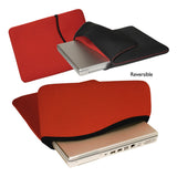 Polypropylene Reversible Laptop Sleeve (15'' W X 11'' H)-Laptop Sleeve-Brand Your Tote-Red-Brand Your Tote