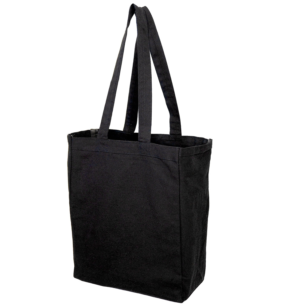 Medium Cotton Canvas Book Tote Bag (11'' W X 14'' H) 12 Oz