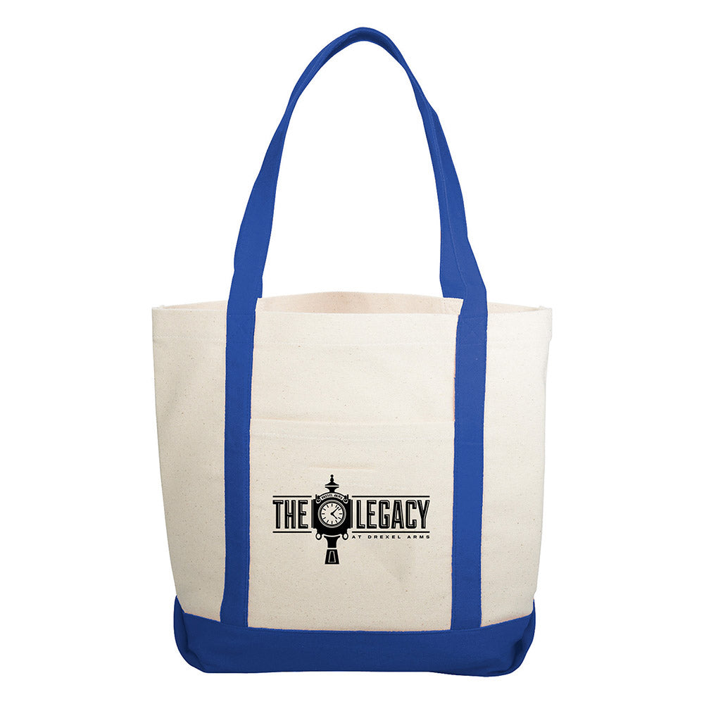 Medium Cotton Canvas Lightweight Daytrip Boat Bag (12.25'' W X 14.75'' H) 10 Oz