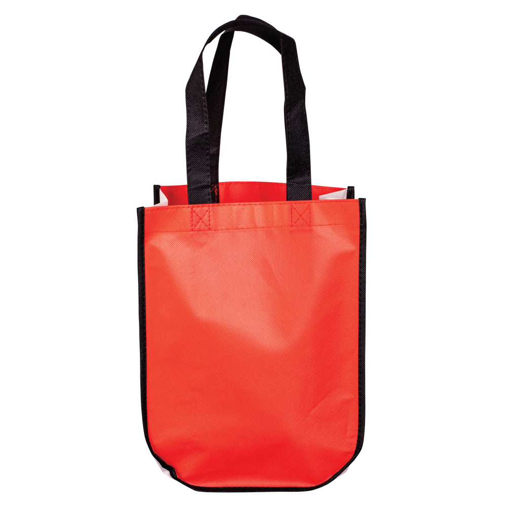 Small Polypropylene Laminated Gift Tote Bag (9'' W X 12'' H) 105 Gsm