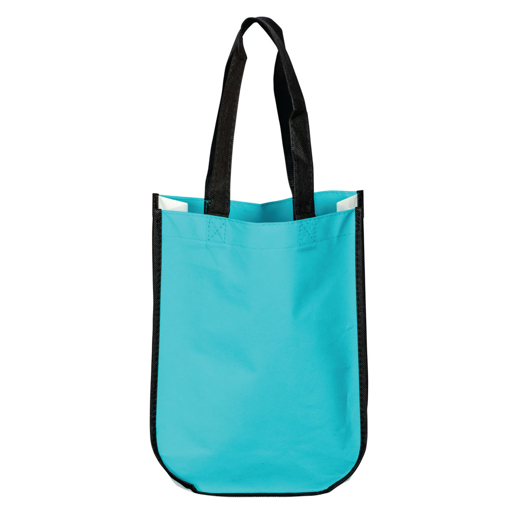 Small Polypropylene Laminated Gift Tote Bag (9'' W X 12'' H) 105 Gsm