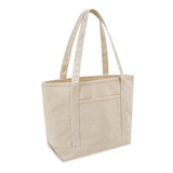 Large Cotton Canvas Admiral Tote Bag (20.5'' W X 13'' H) 24 Oz