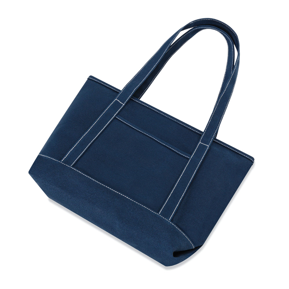 Large Cotton Canvas Admiral Tote Bag (20.5'' W X 13'' H) 24 Oz