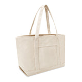 Xl Cotton Canvas Admiral Tote Bag (24'' W X 14'' H) 24 Oz