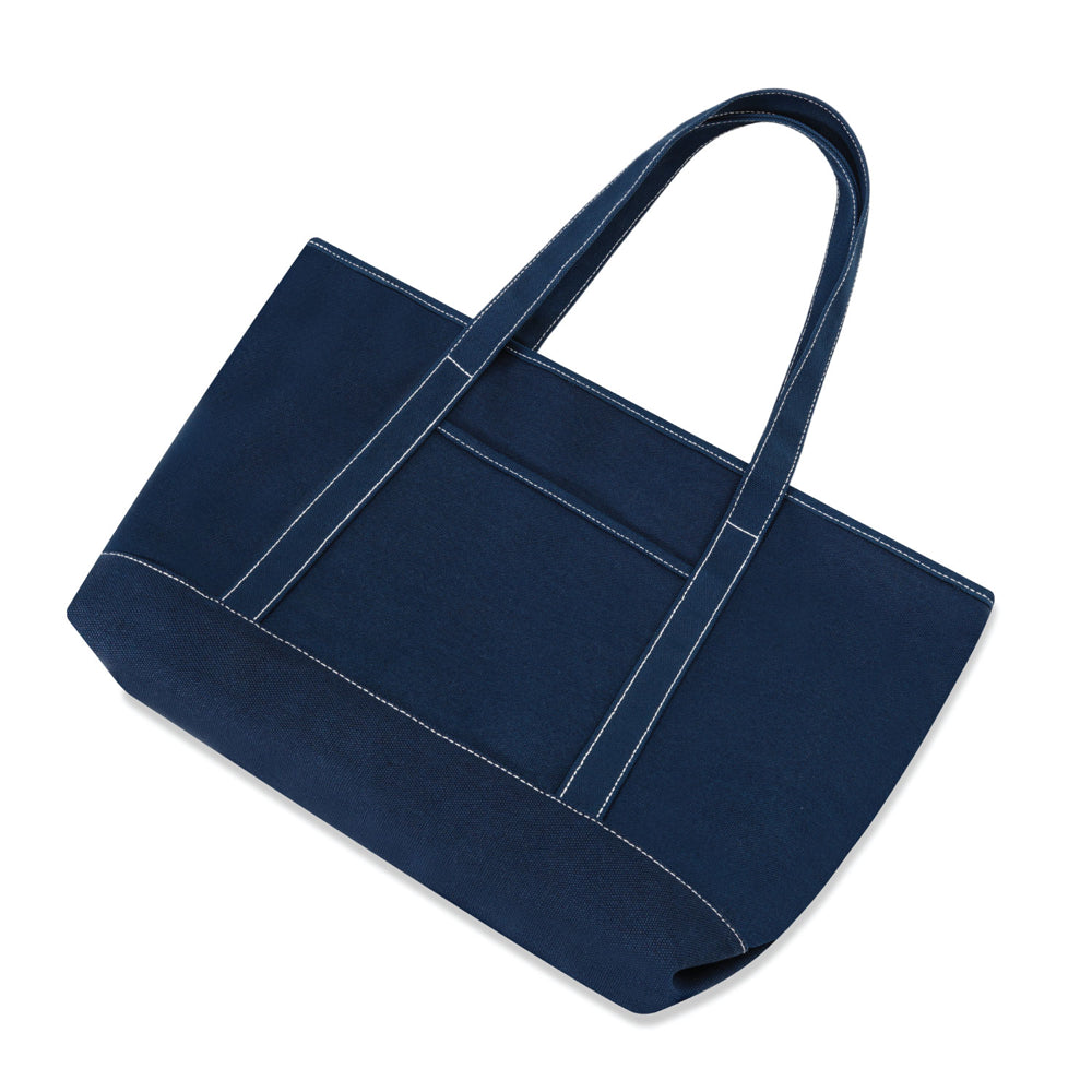 Xl Cotton Canvas Admiral Tote Bag (24'' W X 14'' H) 24 Oz