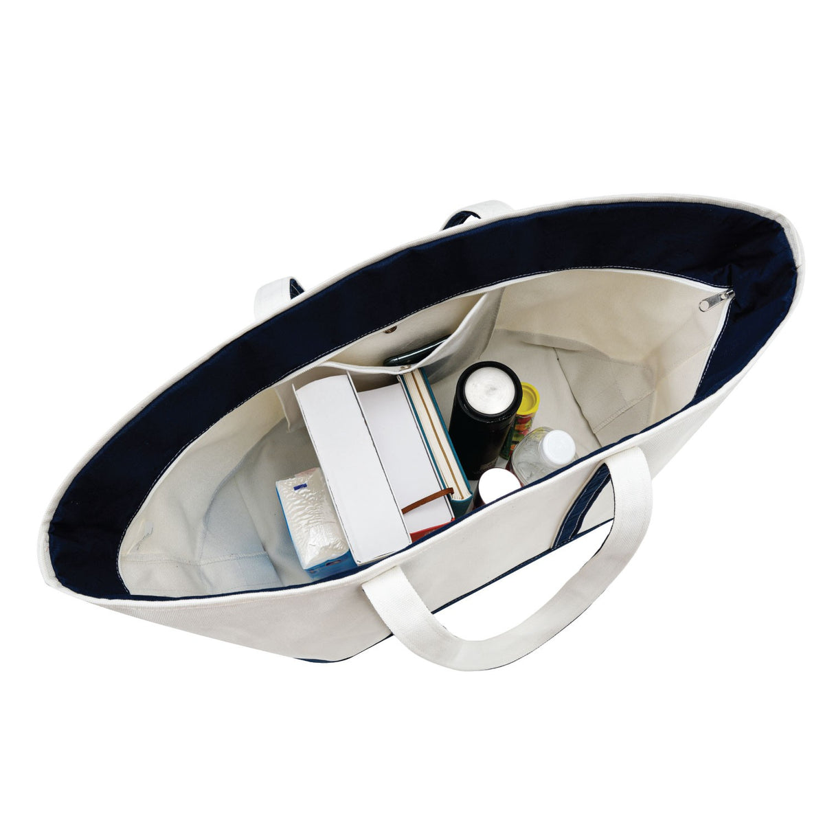 Xl Cotton Canvas Premium Canvas Tote Bag (28'' W X 15'' H) 24 Oz