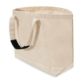 Large Cotton Canvas Island Tote Bag (21'' W X 13'' H) 14 Oz