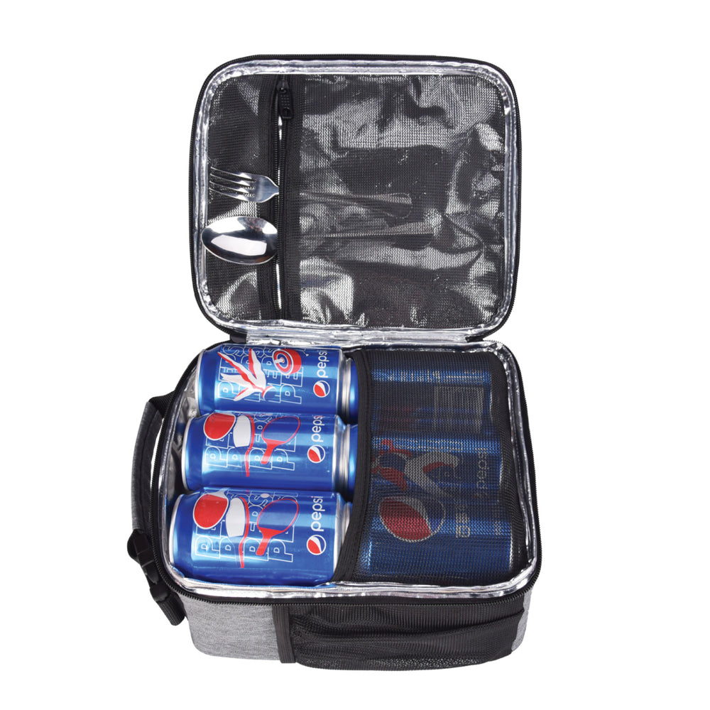 Small Polyester Cooler Bag (8.5'' W X 10.5'' H) 600D