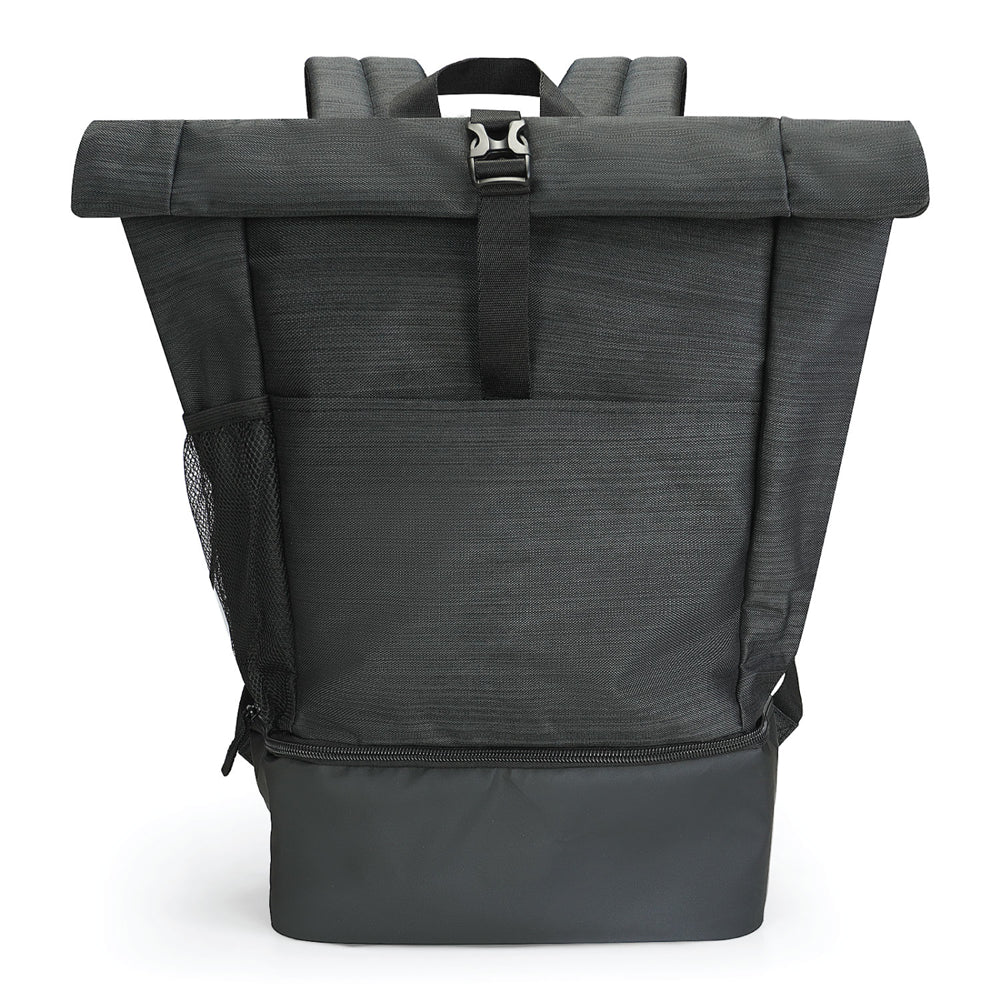 Medium Polypropylene Executive Work/Play Backpack (12'' W X 17.75'' H) 600D