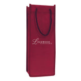 Small Polypropylene Wine Tote Bag (5'' W X 13'' H) 90 Gsm