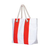 Xl Dobby Cotton Beach Club Tote Bag (22'' W X 14.9'' H) 18 Oz
