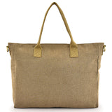 Large Cotton Canvas Cross Functional Tote Bag (17'' W X 13.77'' H) 18 Oz