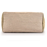 Large Cotton Canvas Tote Bag (21.25'' W X 13.4'' H) 18 Oz Cotton Side Panels/Jute Front&Back