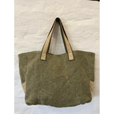 Medium Jute Kilim Kilim Luxury Tote Bag (16'' W X 13'' H) 18 Oz