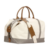 Xl Cotton Canvas Signature Weekender Bag (25'' W X 13'' H) 20 Oz