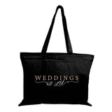 Xl Cotton Canvas Basiczippered Tote Bag (20'' W X 15'' H) 12 Oz-Tote Bag-Brand Your Tote-Brand Your Tote