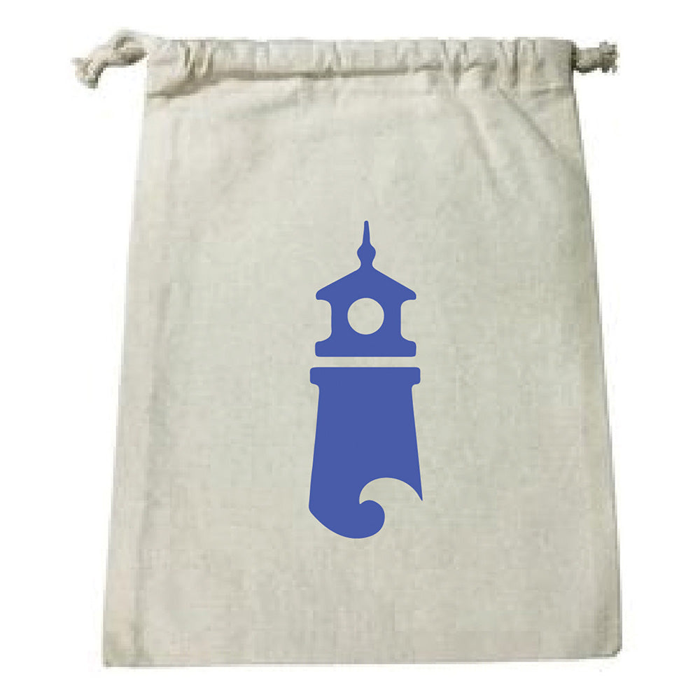 Small Cotton Canvas Drawstring Pouch (8'' W X 10'' H) 7 Oz