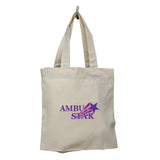 Small Cotton Canvas Tote Bag (8'' W X 8'' H) 7 Oz