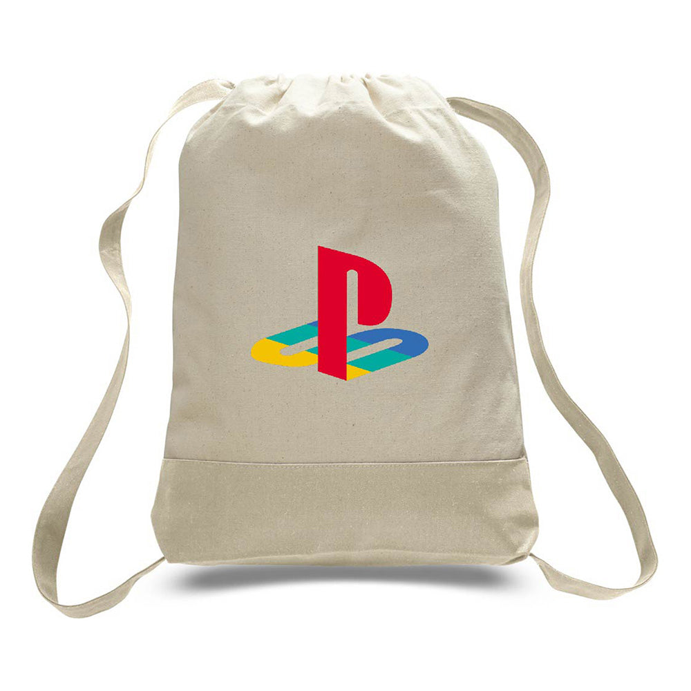 Large Cotton Canvas Sports Backpack (14'' W X 18'' H) 12 Oz