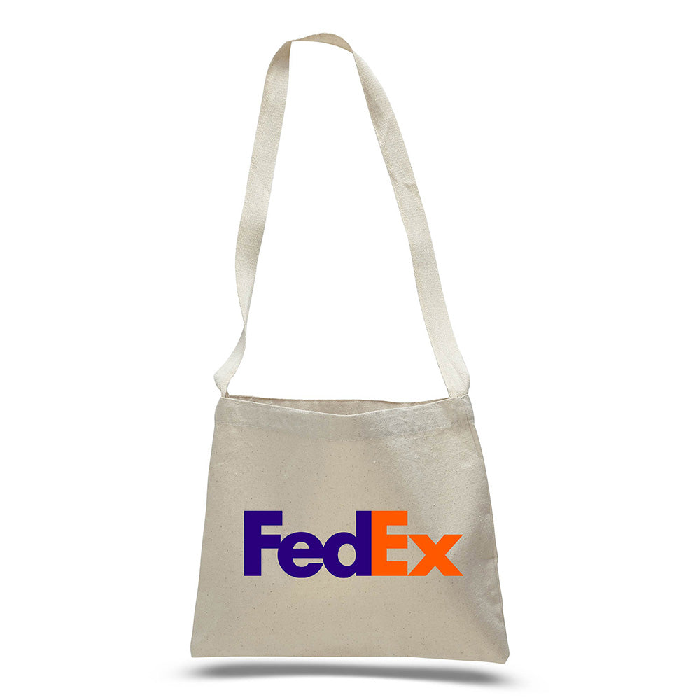 Medium Cotton Canvas Messenger Bag (14'' W X 12'' H) 12 Oz