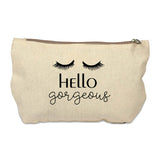 Small Cotton Canvas Zippered Pouch (9.75'' W X 6'' H) 12 Oz