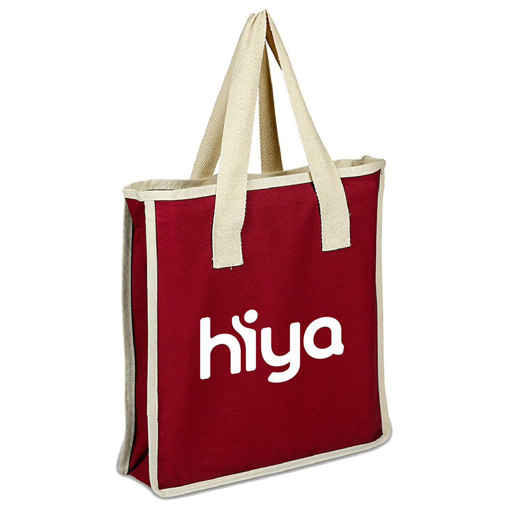 Medium Cotton Canvas Bag (14'' W X 15'' H) 12 Oz