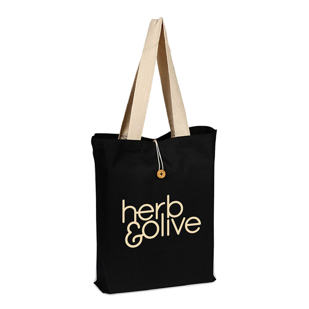 Large Cotton Canvas Tote Bag (15'' W X 16'' H) 12 Oz
