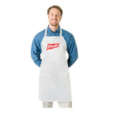 Twill / Poly-Cotton Full Length Wide Bib Butcher Apron (28'' W X 34'' H) 7.5 Oz