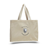 Medium Cotton Canvas Tote And Go Bag Tote Bag (15'' W X 12'' H) 12 Oz