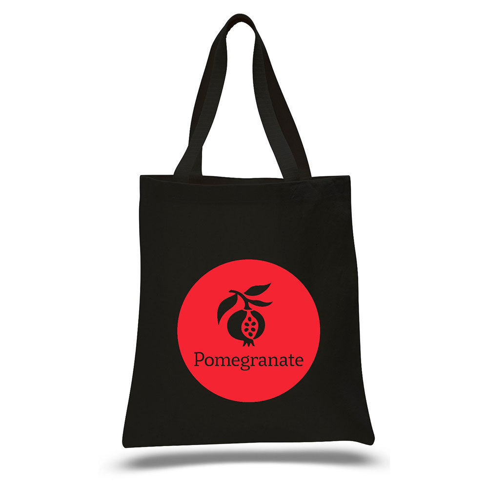 Large Cotton Canvas Promotional Tote Bag (15'' W X 16'' H) 12 Oz