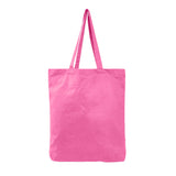 Large Cotton Canvas Promotional Tote Bag (15'' W X 16'' H) 6 Oz