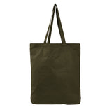 Large Cotton Canvas Promotional Tote Bag (15'' W X 16'' H) 6 Oz