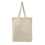 Large Cotton Canvas Promotional Tote Bag (15'' W X 16'' H) 6 Oz