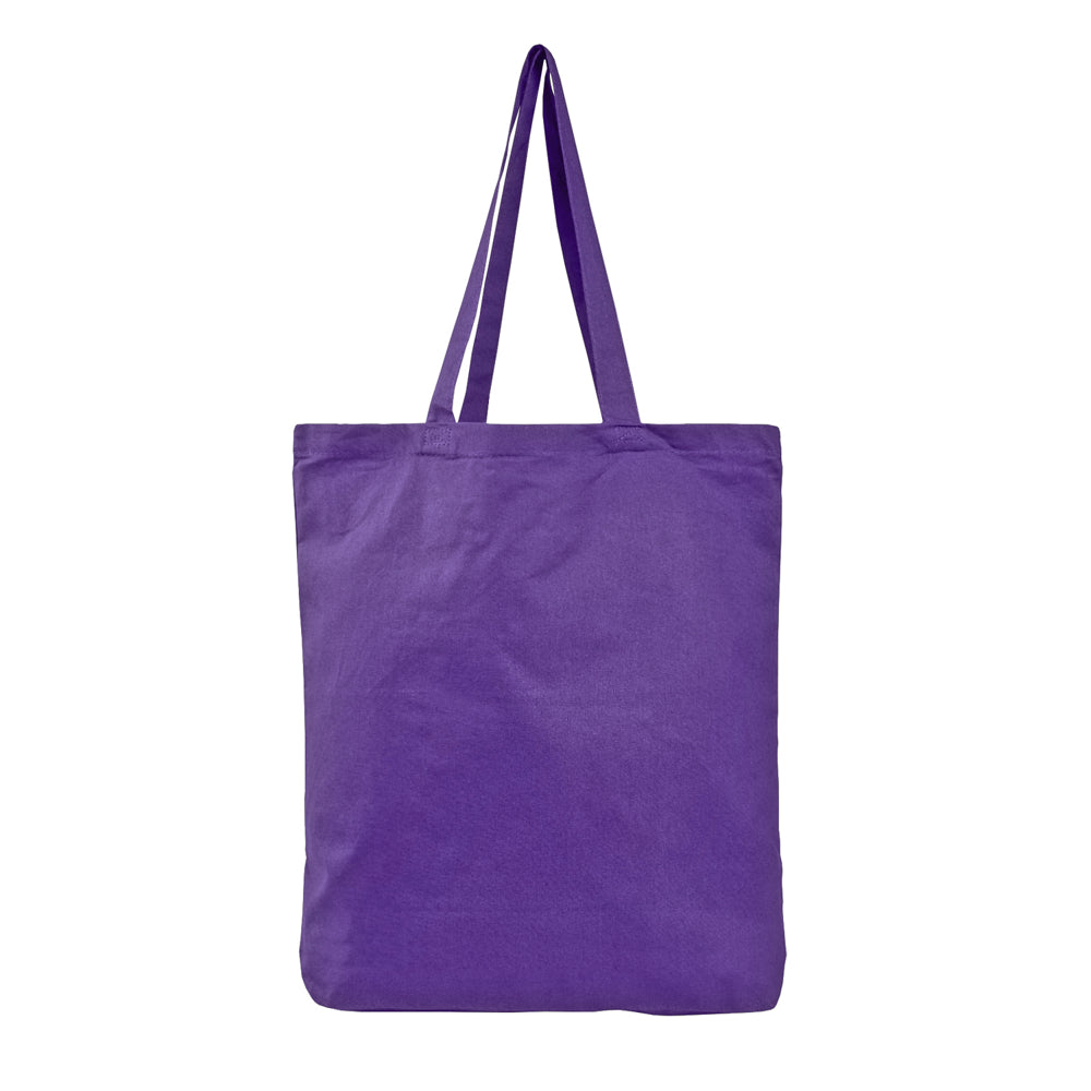 Large Cotton Canvas Promotional Tote Bag (15'' W X 16'' H) 6 Oz