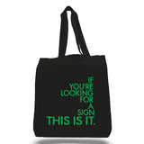 Cotton Canvas Tote Bag ('' W X '' H)