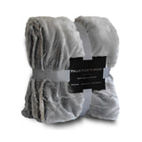 Polyester Fur Sherpa Blanket (50'' W X 60'' H) 235 G/Sqm