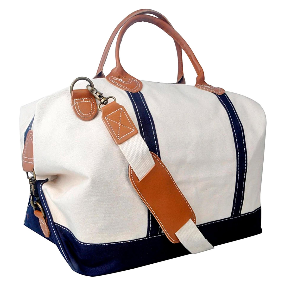 Xl Cotton Canvas Signature Weekender Bag (25'' W X 13'' H) 20 Oz