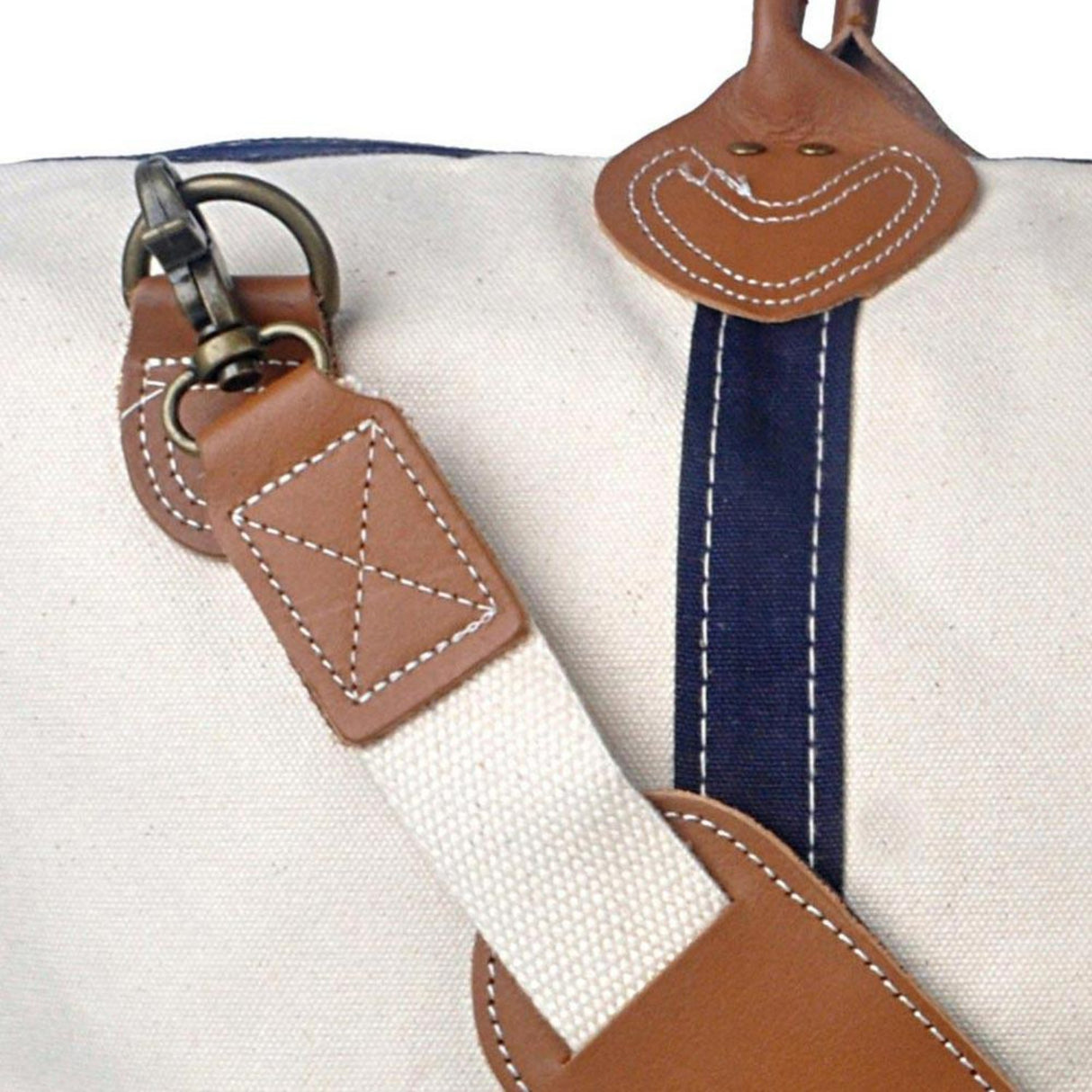 Xl Cotton Canvas Signature Weekender Bag (25'' W X 13'' H) 20 Oz