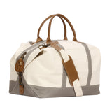 Xl Cotton Canvas Signature Weekender Bag (25'' W X 13'' H) 20 Oz