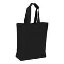 Small Cotton Canvas Bag (8'' W X 10'' H) 6 Oz-Bag-Brand Your Tote-Black-Brand Your Tote