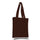Small Cotton Canvas Book Tote Bag (10'' W X 12'' H) 12 Oz-Tote Bag-Brand Your Tote-Chocolate Brown-Brand Your Tote