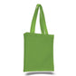 Small Cotton Canvas Book Tote Bag (10'' W X 12'' H) 12 Oz-Tote Bag-Brand Your Tote-Lime Green-Brand Your Tote