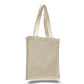 Small Cotton Canvas Book Tote Bag (10'' W X 12'' H) 12 Oz-Tote Bag-Brand Your Tote-Natural-Brand Your Tote