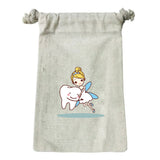 Small Cotton Canvas Drawstring Pouch (4'' W X 6'' H) 7 Oz-Pouch-Brand Your Tote-Natural-Brand Your Tote