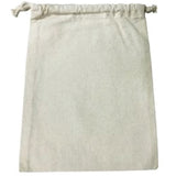 Small Cotton Canvas Drawstring Pouch (6'' W X 8'' H) 7 Oz-Pouch-Brand Your Tote-Natural-Brand Your Tote