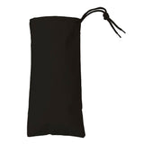 Small Cotton Canvas Drawstring Wine Tote Bag (6.25'' W X 13'' H) 7 Oz-Tote Bag-Brand Your Tote-Black-Brand Your Tote