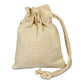 Small Cotton Canvas Single Cord Drawstring Pouch (4'' W X 5'' H) 6 Oz-Pouch-Brand Your Tote-Natural-Brand Your Tote