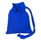 Small Cotton Canvas Single Cord Drawstring Pouch (4'' W X 5'' H) 6 Oz-Pouch-Brand Your Tote-Royal Blue-Brand Your Tote