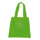 Small Cotton Canvas Tote Bag (6'' W X 6'' H) 6 Oz-Tote Bag-Brand Your Tote-Lime Green-Brand Your Tote
